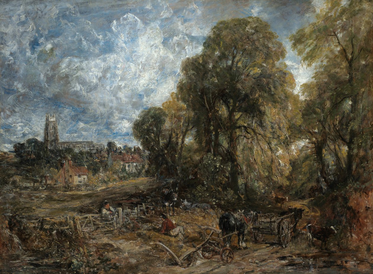 Stoke-by-Nayland, 1836. od John Constable