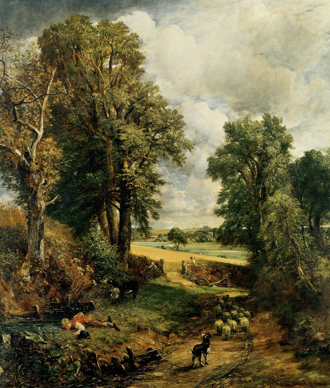 Kukuřičné pole, 1826 od John Constable