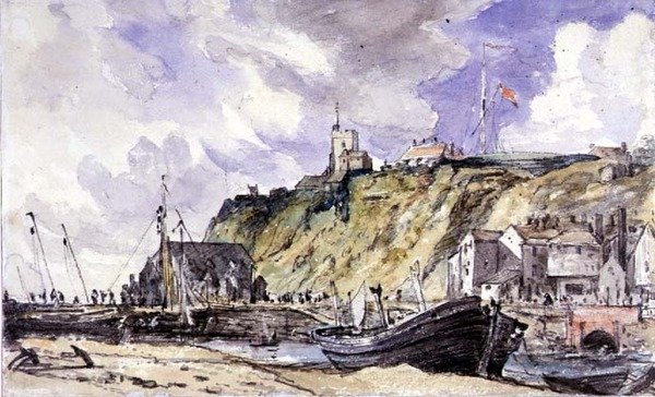 Přístav, Folkestone od John Constable