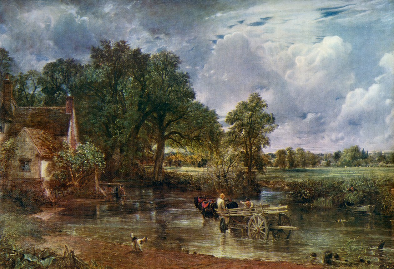 The Hay Wain, 1821, 1912. od John Constable