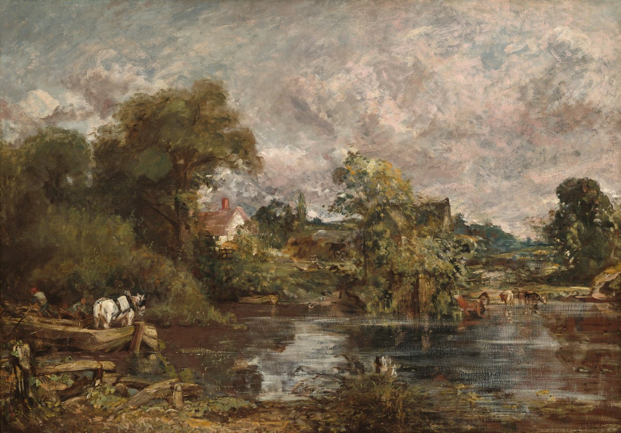 Bílý kůň, 1818-1819. od John Constable