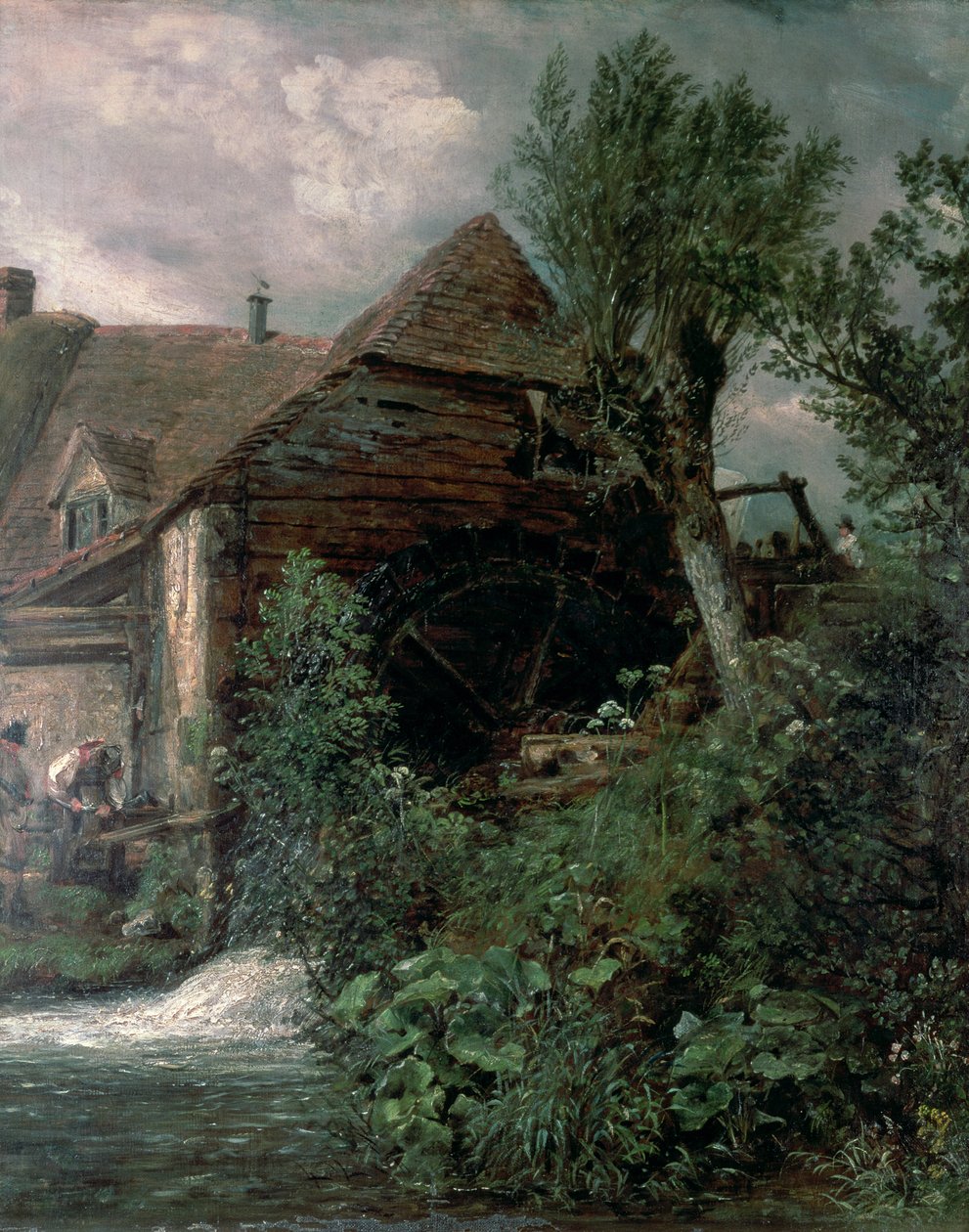 Vodní mlýn v Gillingham, Dorset od John Constable