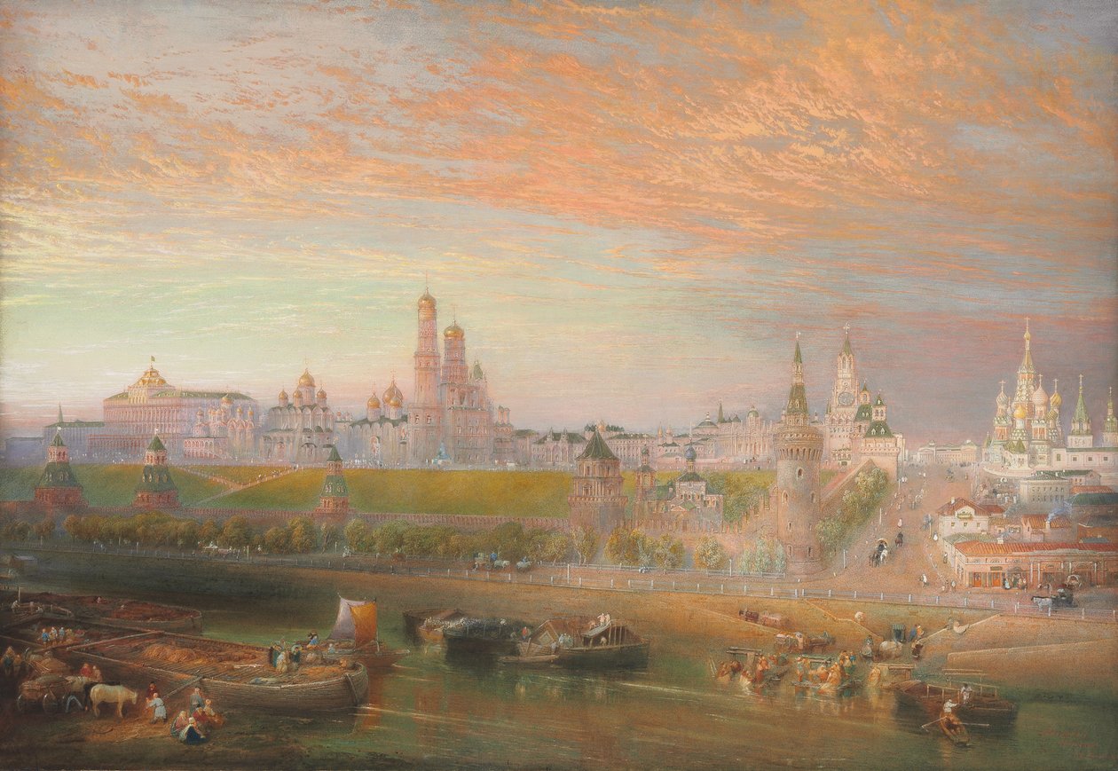Kreml, Moskva, od John Cooke Bourne