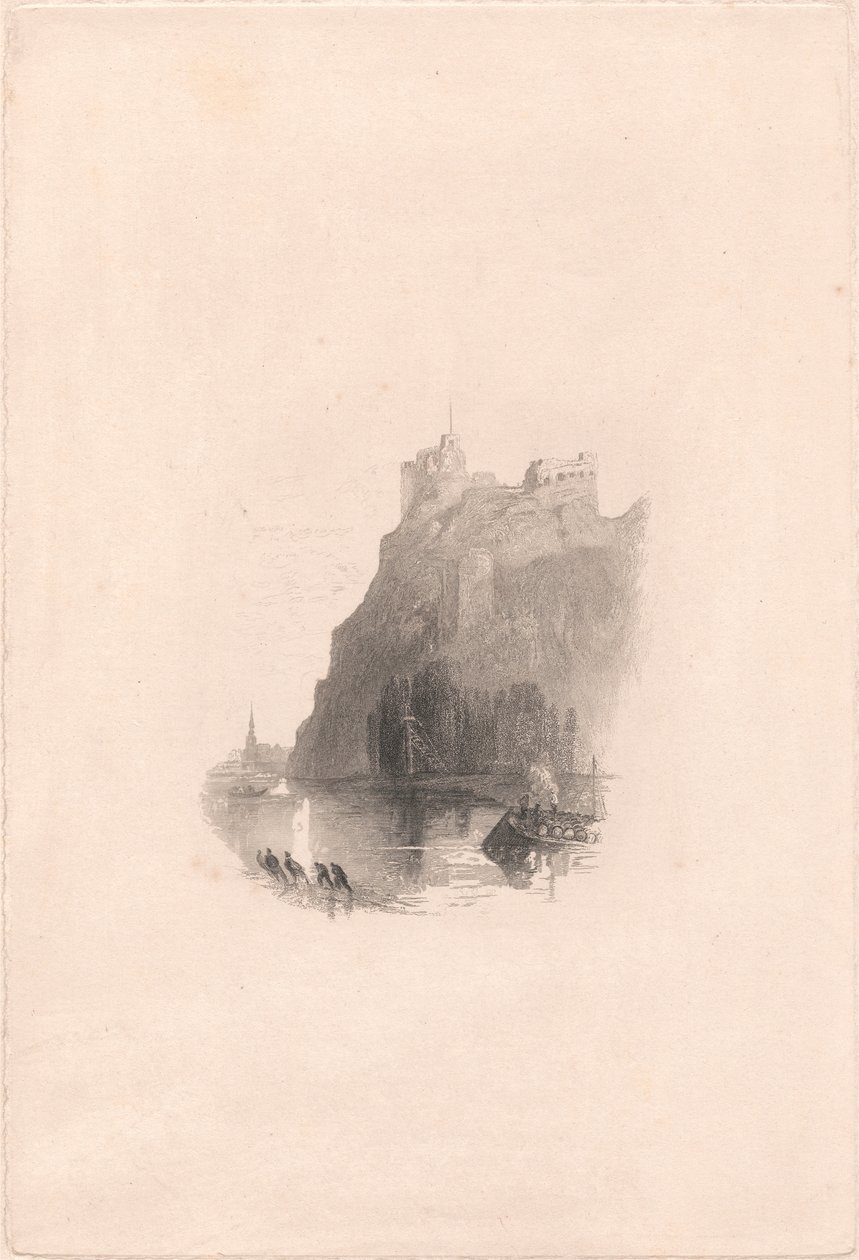 Chateau Gaillard, z jihu od John Cousen
