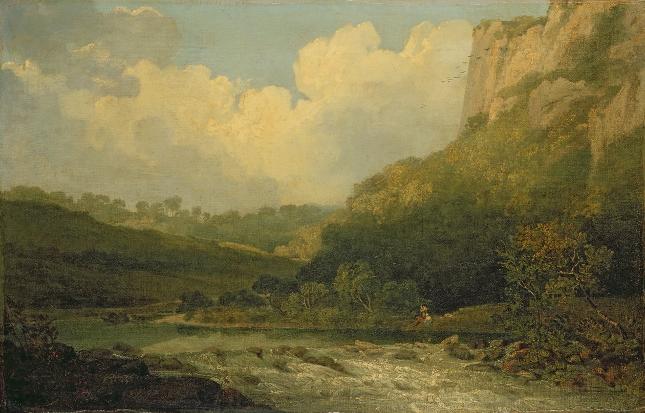 Vysoký Tor, Matlock, 1811 od John Crome