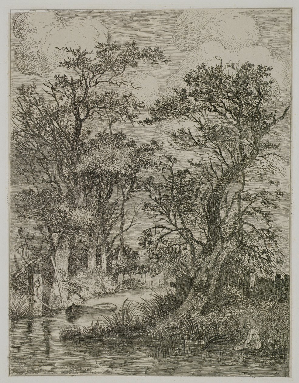 Riverscene, hospoda. od J. & W. Freemana, 1821 od John Crome