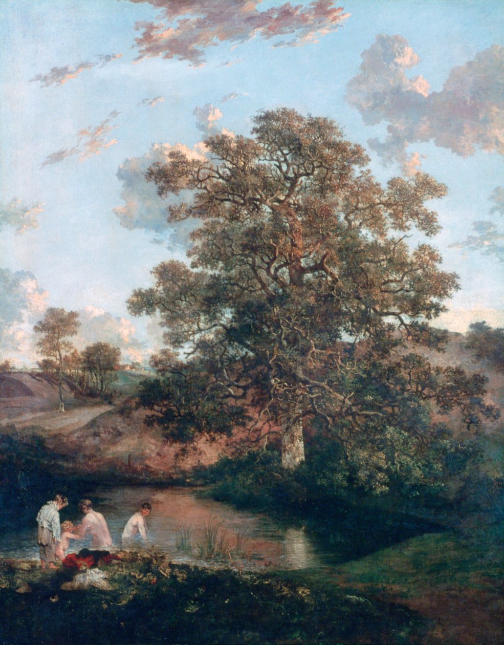 The Poringland Oak, c1818-1820 od John Crome