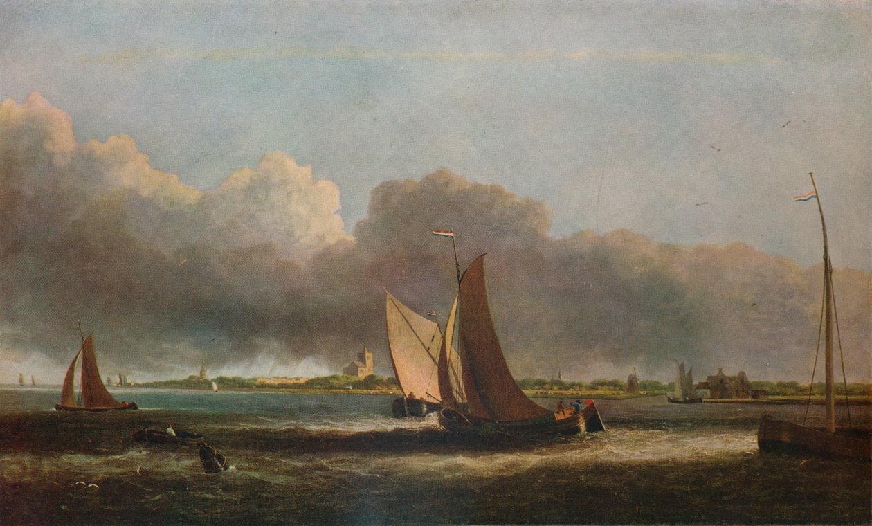 Pohled na Maas, c1799 od John Crome