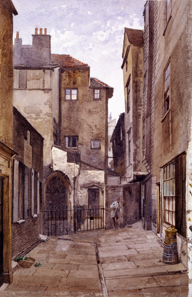 Cloth Fair, Londýn, 1884 od John Crowther