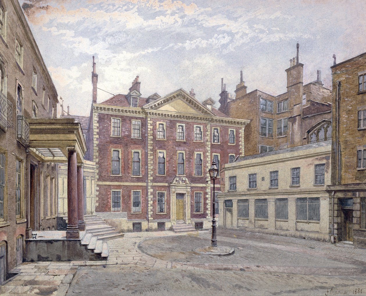 Dům v Austin Friars, City of London od John Crowther