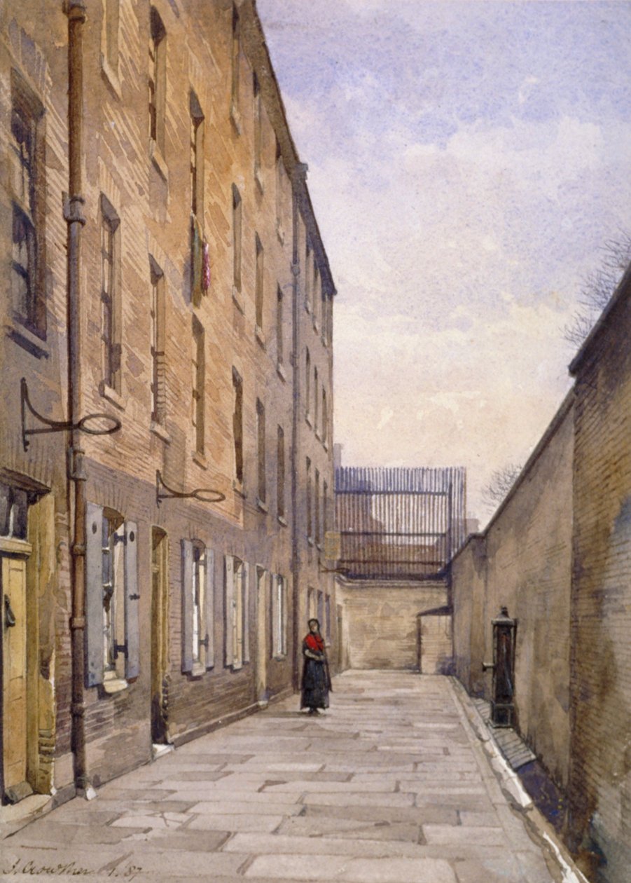 Pohled na Marshalsea Place, Southwark, Londýn, 1887 od John Crowther