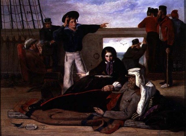 Nearing Home, 1858 od John Dalbiac Luard