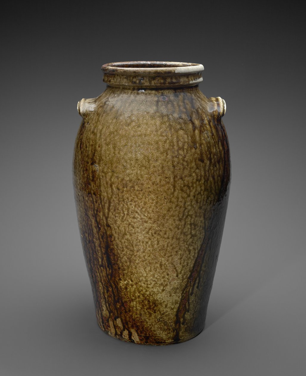 Jar, c. 1850-1883 (alkalická glazovaná keramika) od John Davis Leopard