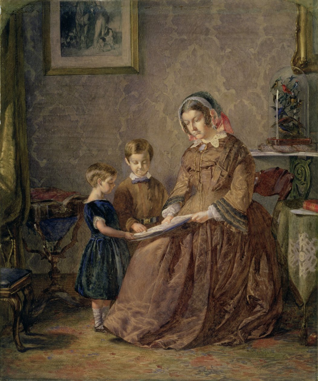 Lekce čtení, 1855 od John Dawson Watson