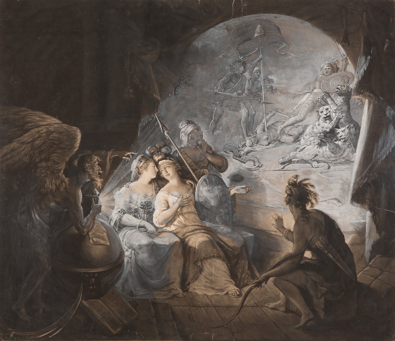 The Tea-Tax-Tempest The Oracle, 1774. od John Dixon