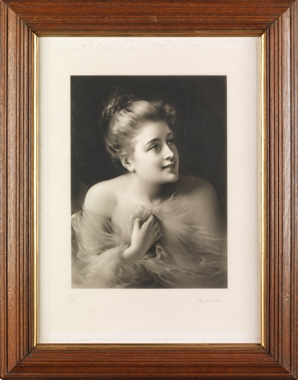 Překvapení (mezzotinta) od John Douglas Miller
