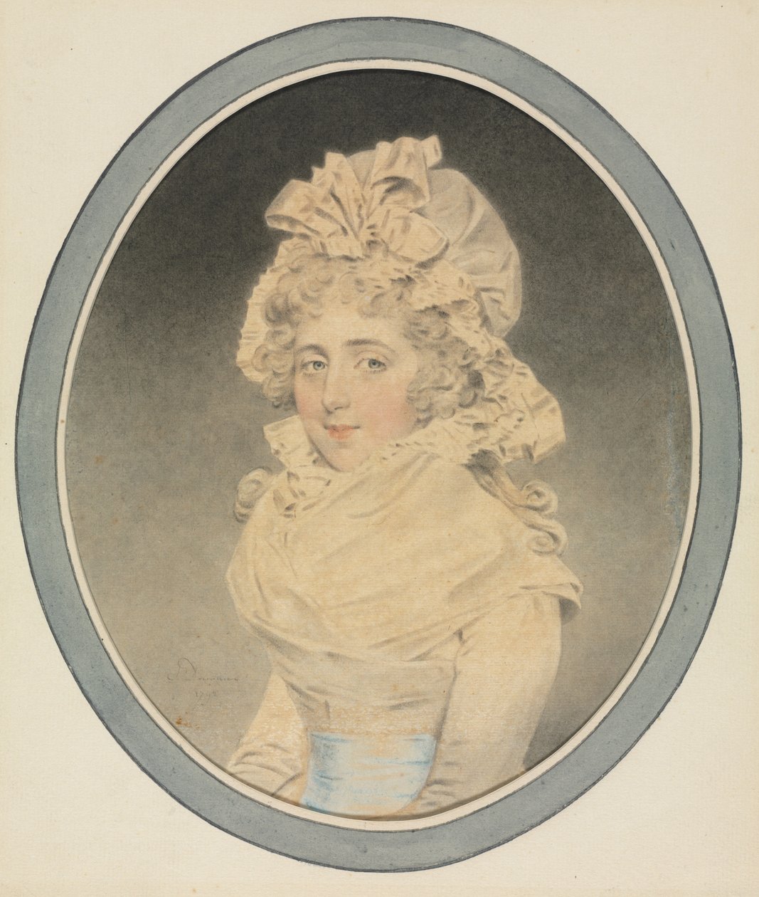 Lady Caroline Wrottesley, 1792. od John Downman