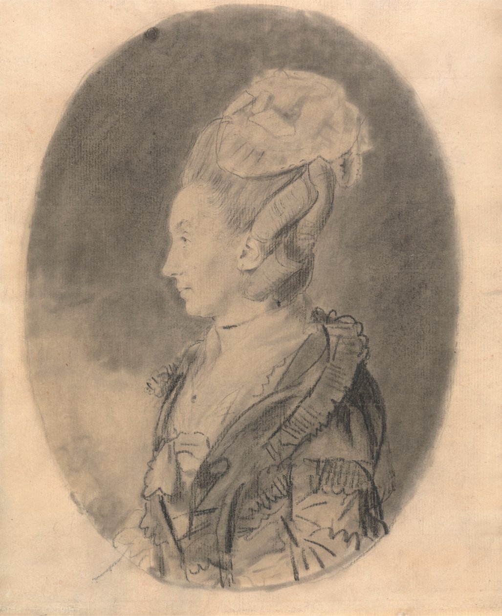 Portrét dámy od John Downman