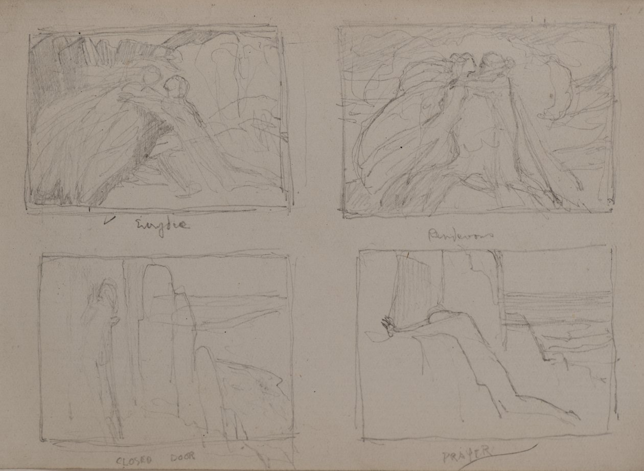 Eurydice, Rendezvous, Zavřené Dveře, Modlitba (tužka) od John Duncan