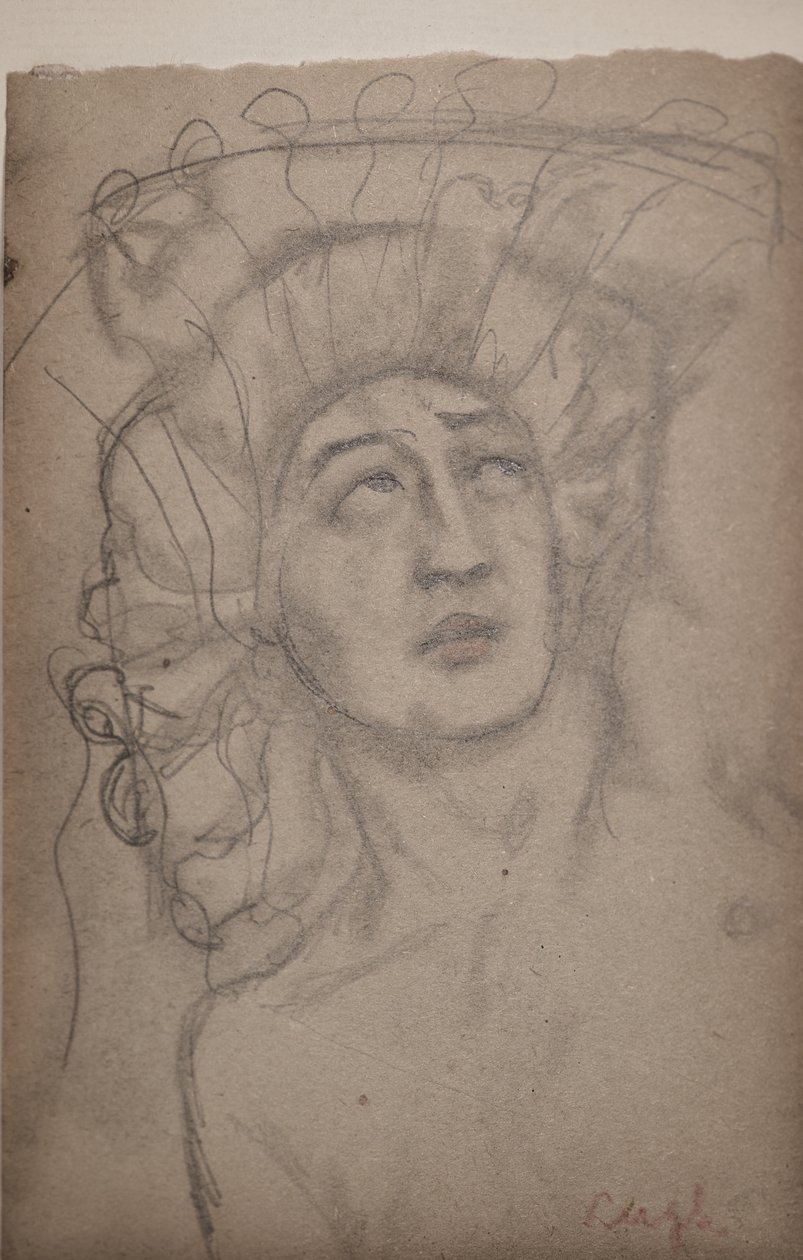 Bez názvu [Mužská postava] (tužka) od John Duncan