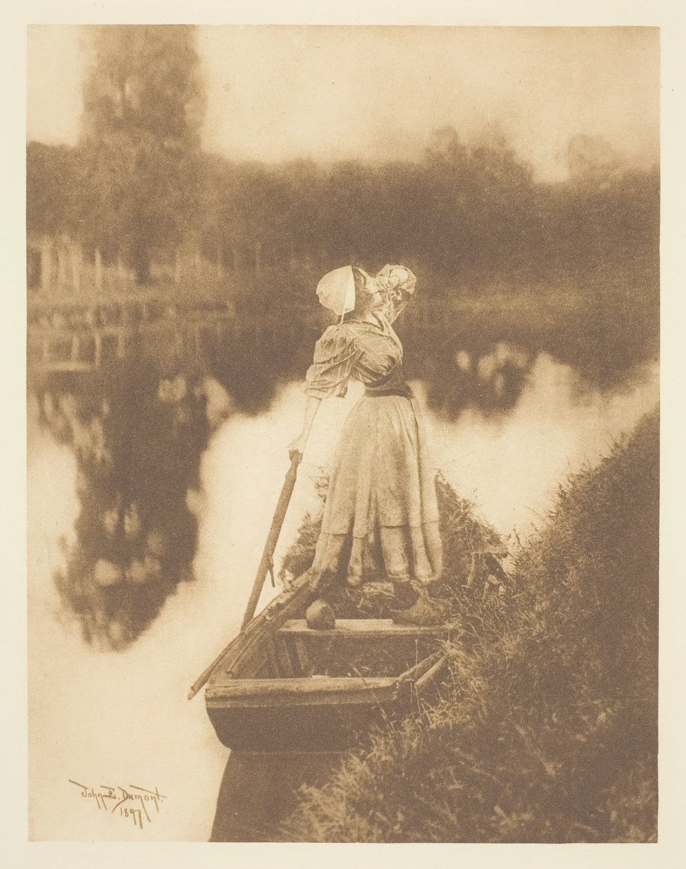 Hailing the Ferry, 1897. od John E. Dumont