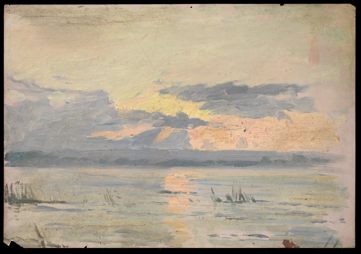 Mořská krajina (malba) od John Everett