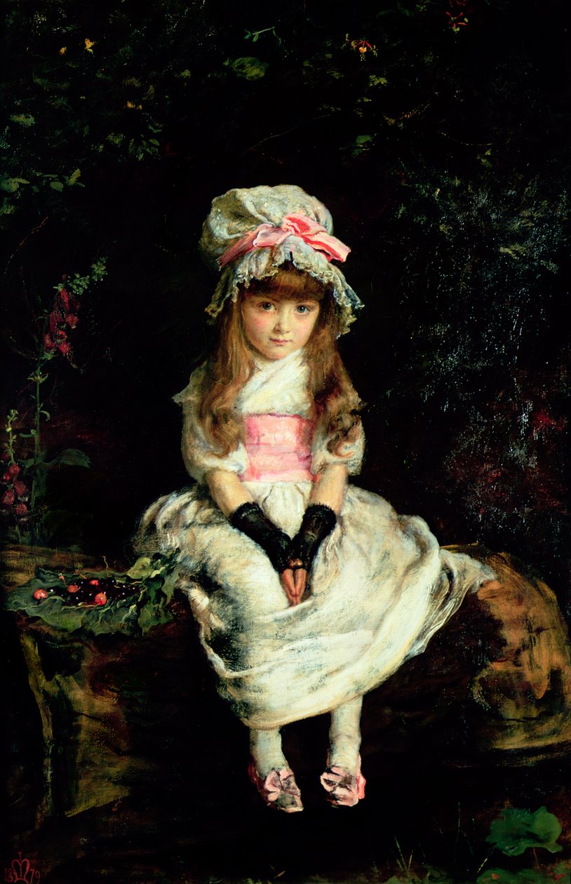Zralá třešeň, 1879 od John Everett Millais