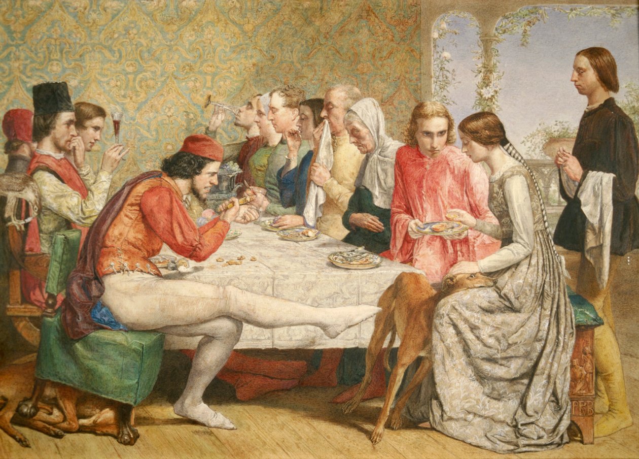 "Isabella", 1849 od John Everett Millais