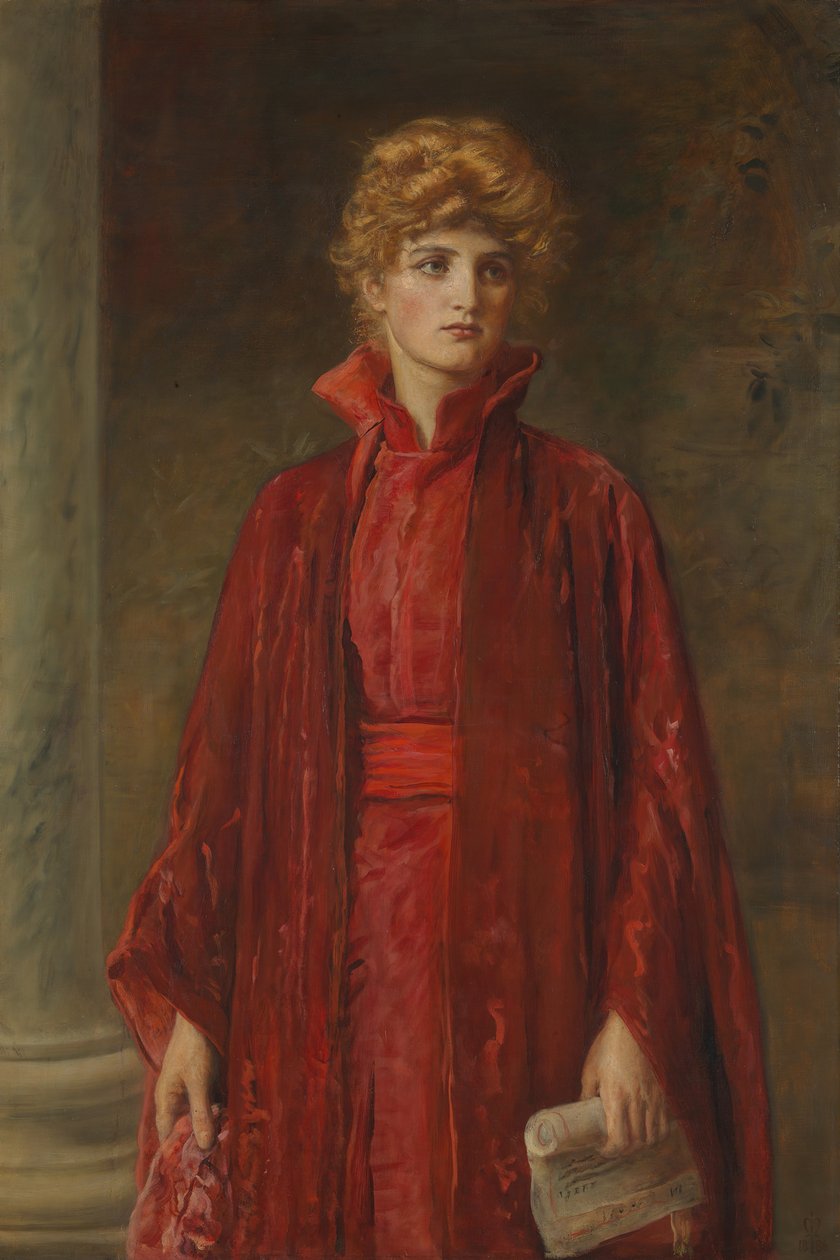 Portia, 1886. od John Everett Millais