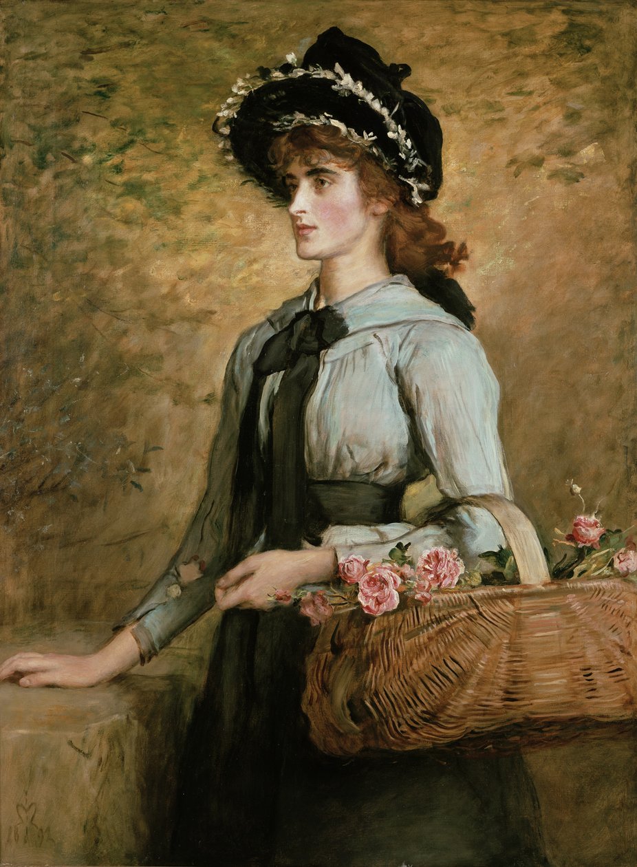 Sladká Emma Morland, 1892 od John Everett Millais