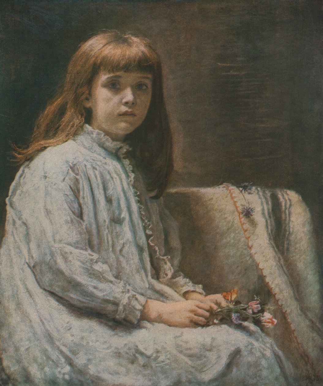 Rekonvalescent, 1875, c1930. od John Everett Millais