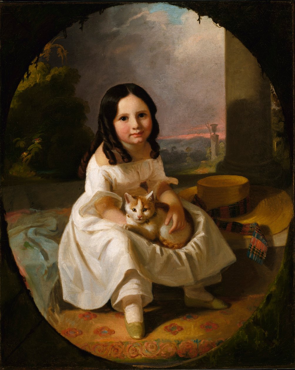 Mary Elizabeth Francis, umělcova dcera od John F. Francis
