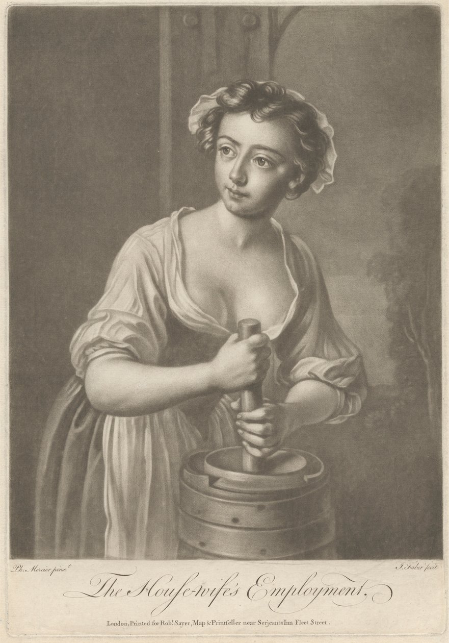Zaměstnání hospodyňky od John Faber the younger
