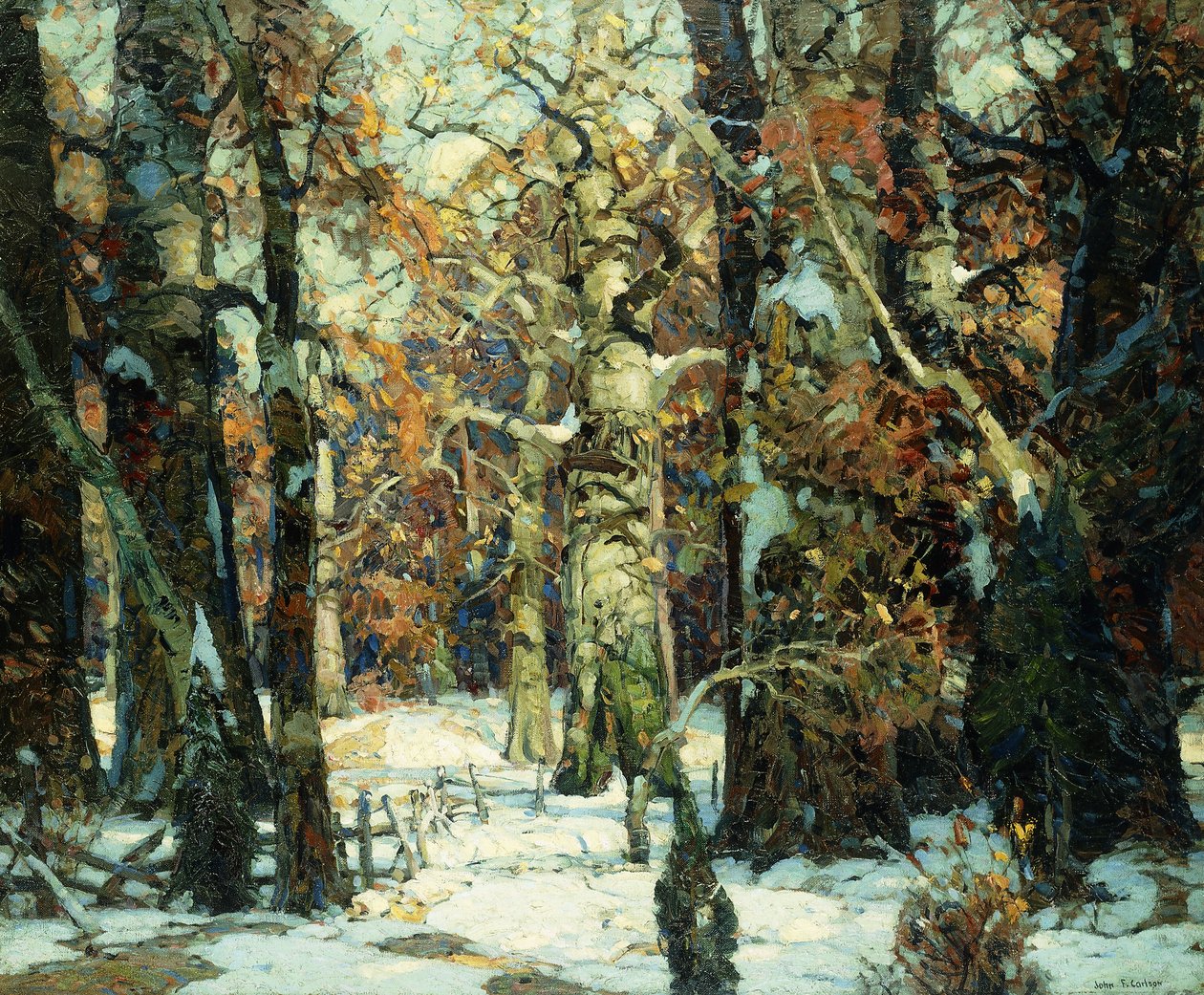 Aisles of the Forest, Berkshires od John Fabian Carlson