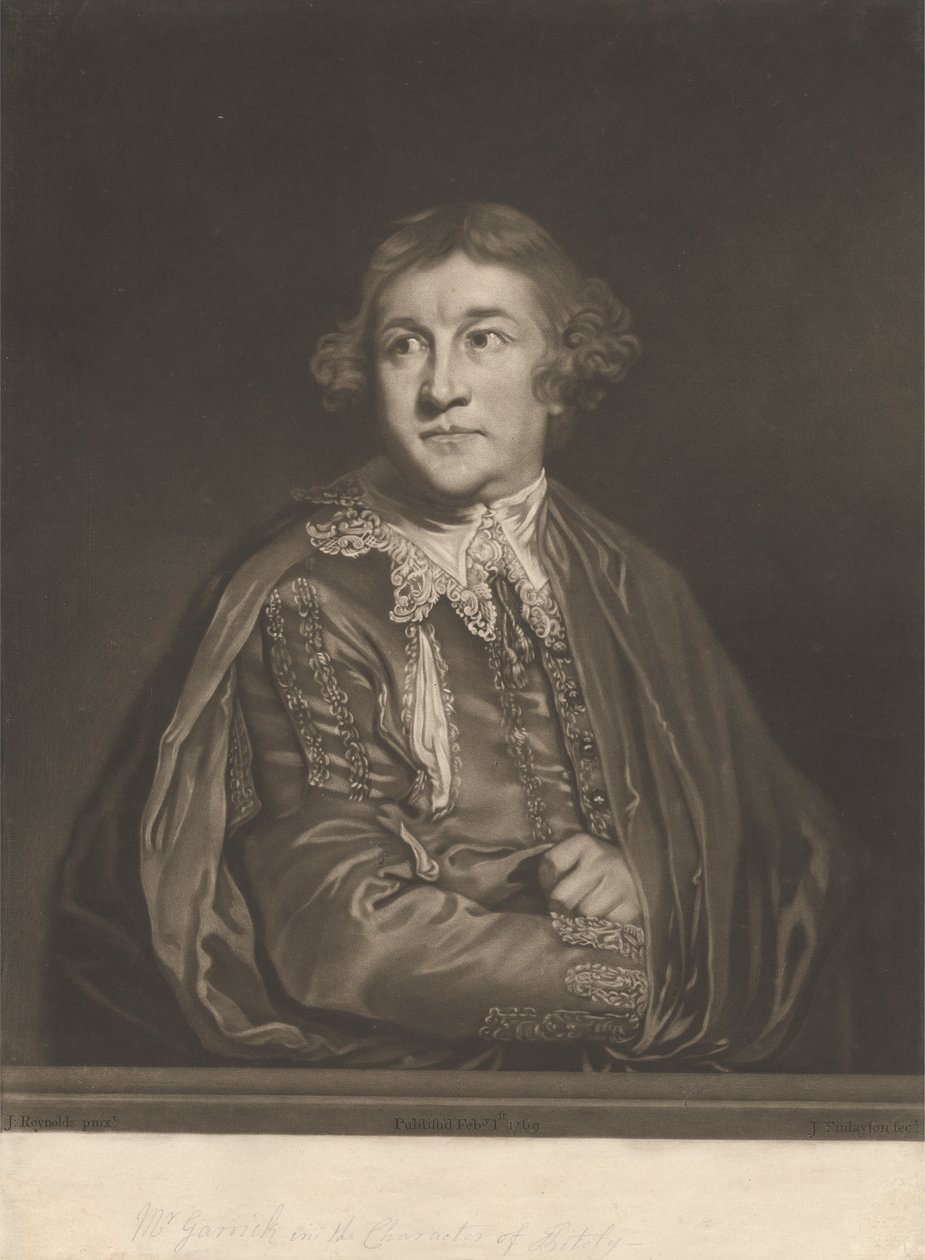 David Garrick v postavě 