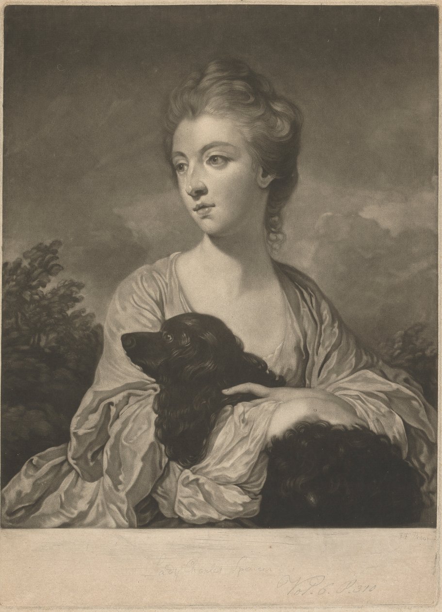 Lady Charles Spencer od John Finlayson
