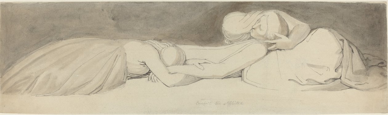 Utěšte postižené od John Flaxman