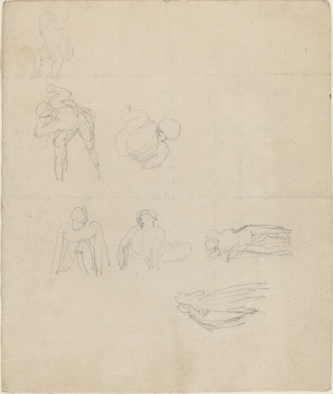 Studie s čísly od John Flaxman