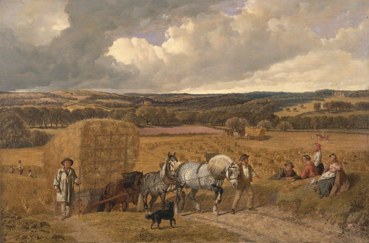 Sklizeň od John Frederick Herring