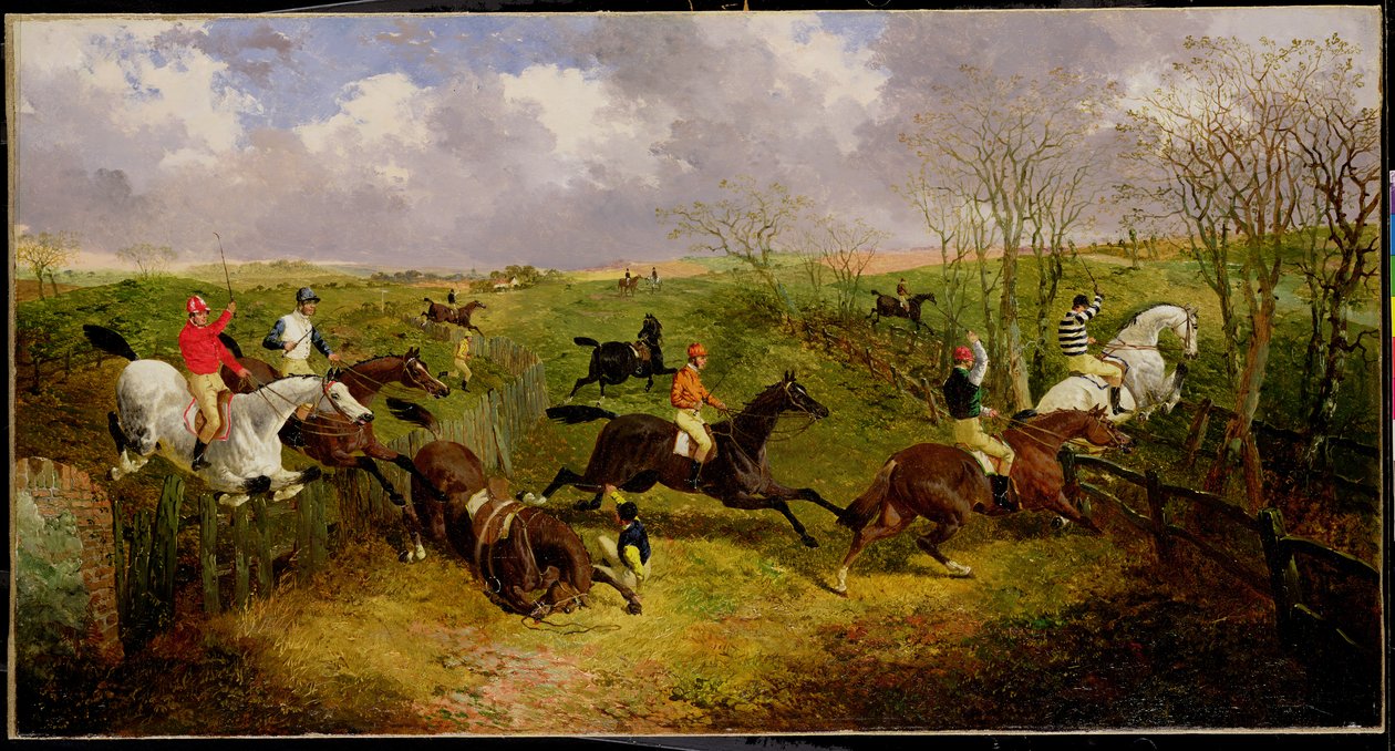 Steeplechase (olej na plátně) od John Frederick Herring Jnr