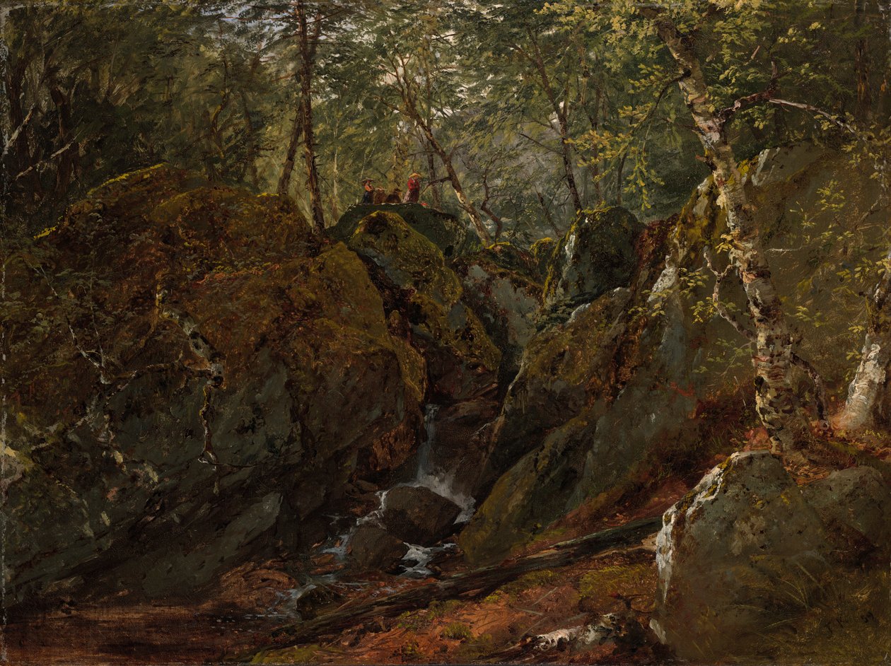 Vodopád Catskill od John Frederick Kensett