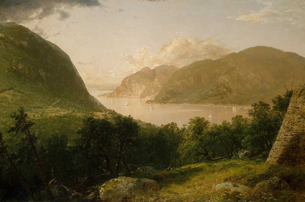 Hudson River Scéna, 1857. od John Frederick Kensett
