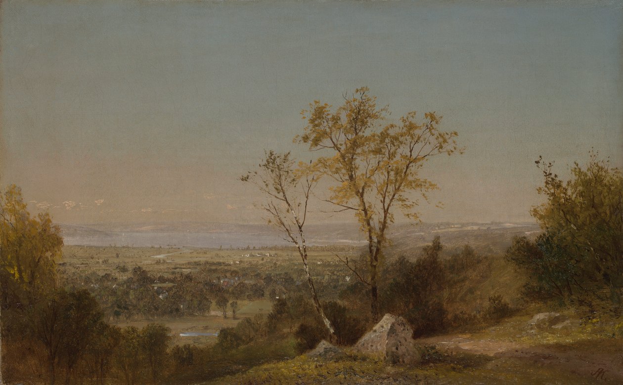 Jezero Champlain od John Frederick Kensett