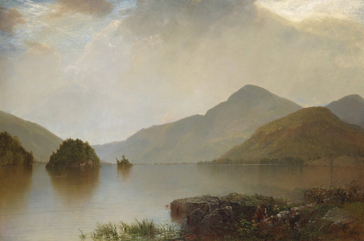 Lake George, 1869. od John Frederick Kensett