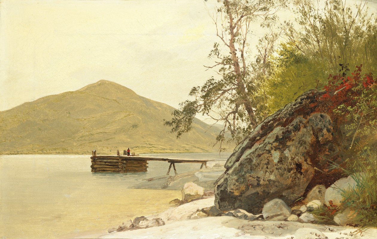 Přistání v Sabbath Day Point od John Frederick Kensett