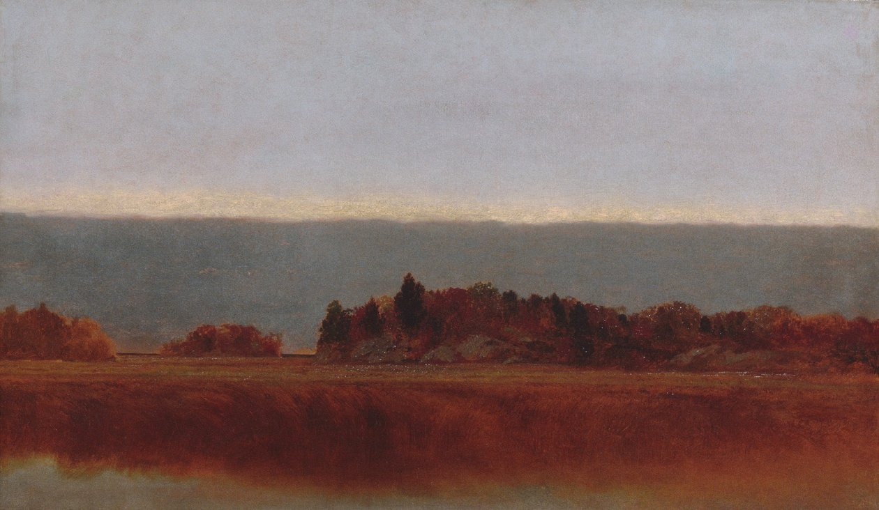 Solná louka v říjnu od John Frederick Kensett