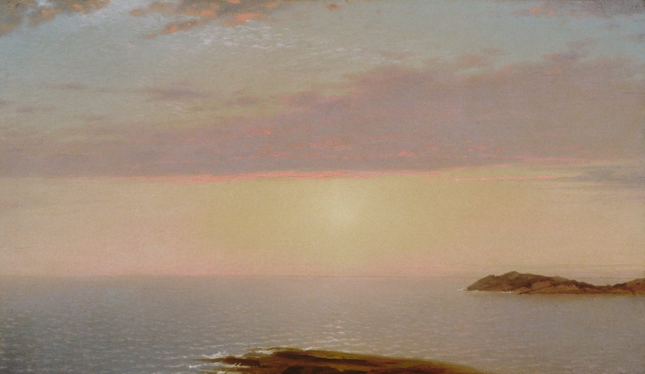 Západ slunce, 1872. od John Frederick Kensett