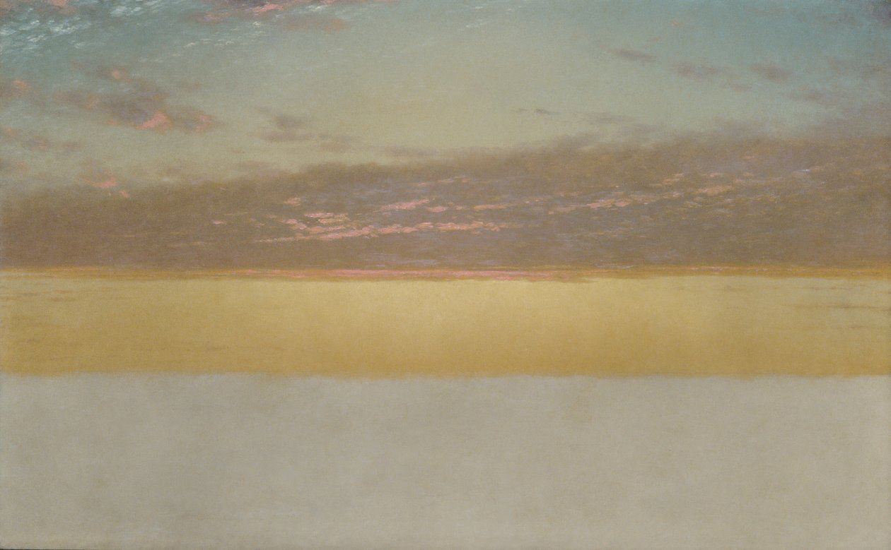 Nebe při západu slunce, 1872. od John Frederick Kensett