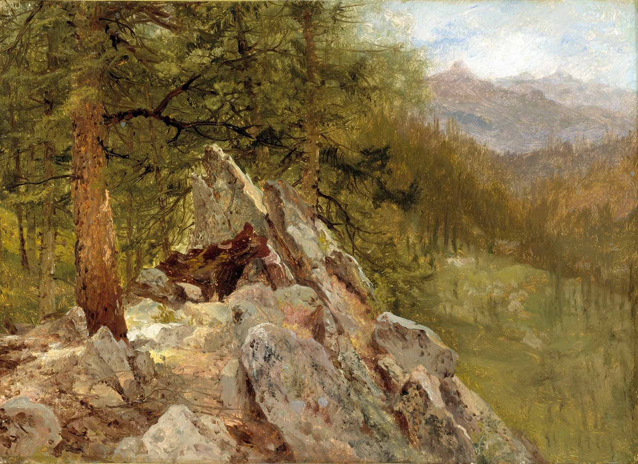 Západní krajina od John Frederick Kensett