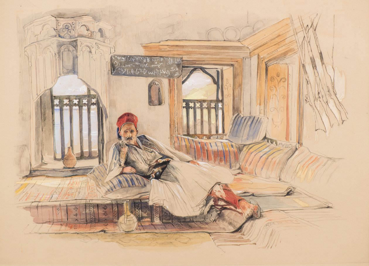 Východní interiér od John Frederick Lewis
